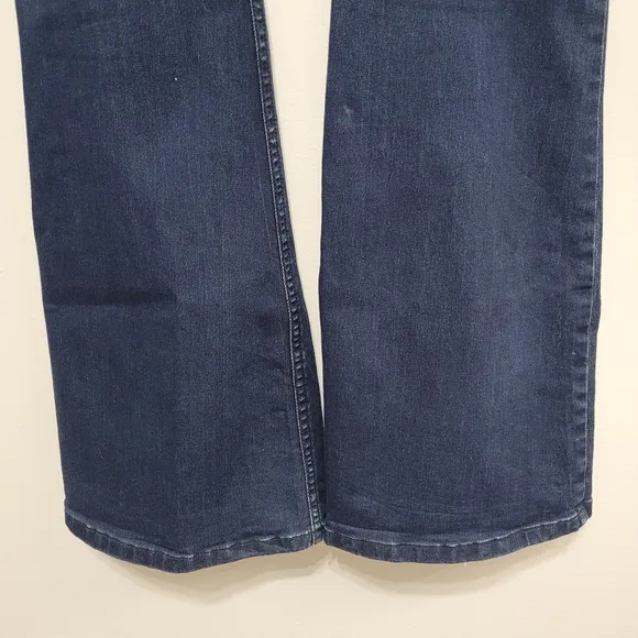 NWOT! Free People Penny Pull On Blue Flare Bell Bottom Jeans
