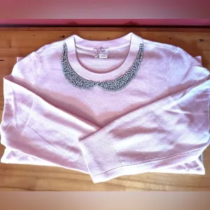 🩷NWOT Kate Spade Baby Pink Cashmere Blend 3/4 Sleeve Sweater, size XL