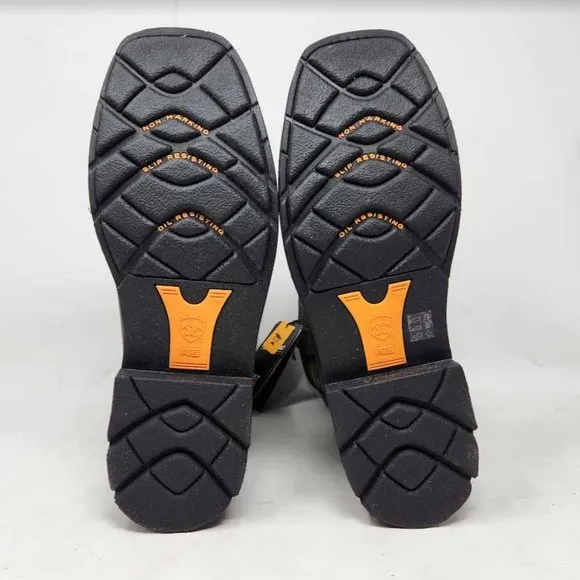 NWOT men's 8.5W Ariat Sierra steel toe safety work boots square toe 8.5 Wide