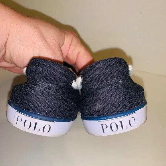 NWOT boys Ralph Lauren Polo boat shoes size 3