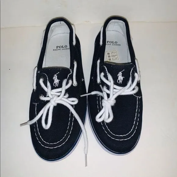 NWOT boys Ralph Lauren Polo boat shoes size 3