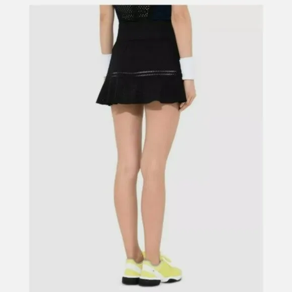NWT Adidas Stella McCartney Tennis Skirt Skort Black w/ shorts XS