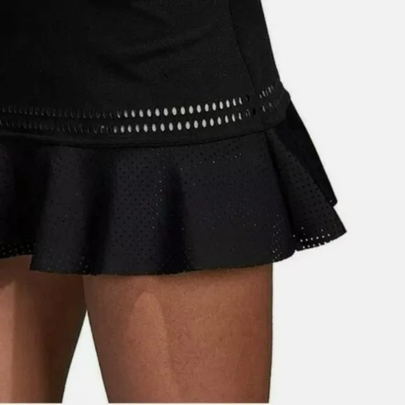 NWT Adidas Stella McCartney Tennis Skirt Skort Black w/ shorts XS