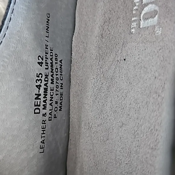 NWT Alegria Leather Slip-on shoes