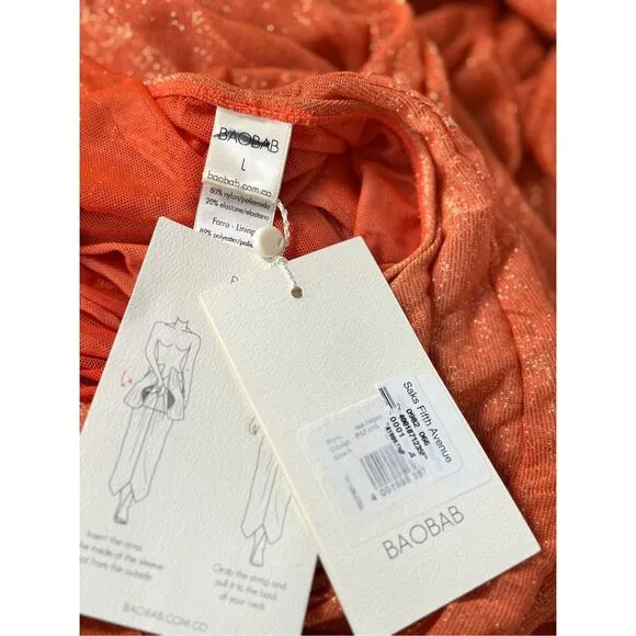 NWT Baobab collection Mia Midi Dress Large L