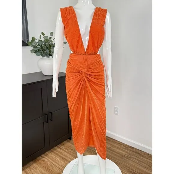 NWT Baobab collection Mia Midi Dress Large L