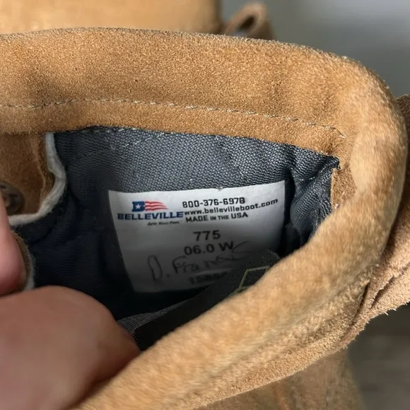NWT Belleville Gor-Tex Military Boots men 6 WOMEN 8