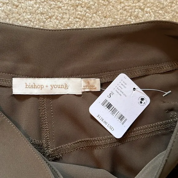 NWT Bishop   Young Military Mini Skirt