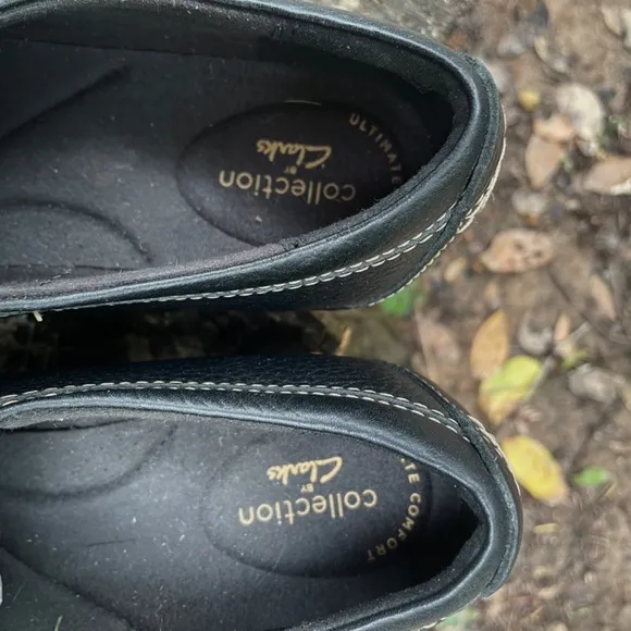 NWT Clarks Ashland Lane Q  Comfort Slip- On Shoes  SZ  7.5
