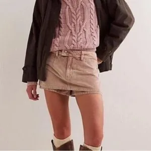 NWT Free People Gala-Vanting Low Rise Skort