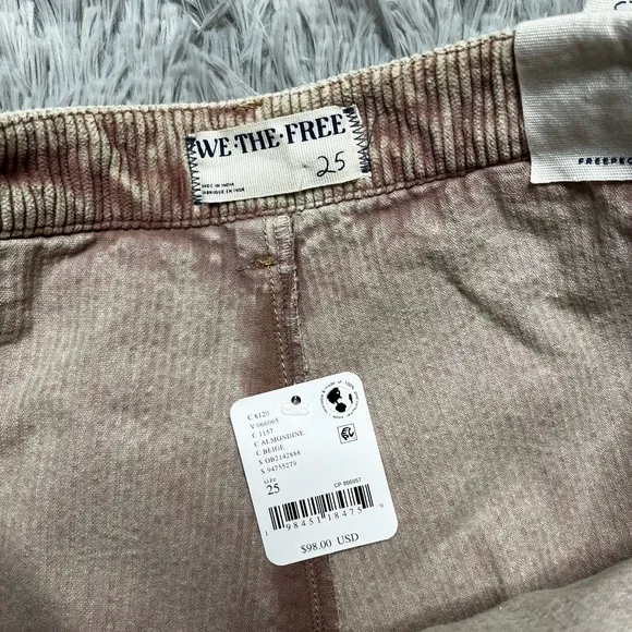 NWT Free People Gala-Vanting Low Rise Skort