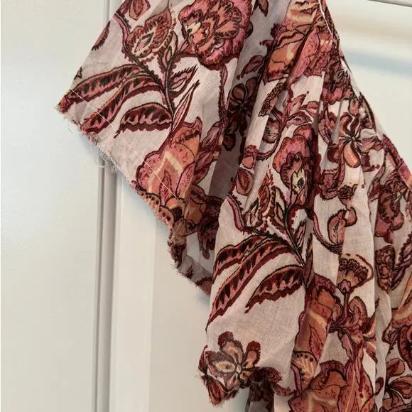 NWT Free People Kauai Getaway Printed Tunic with Pockets
