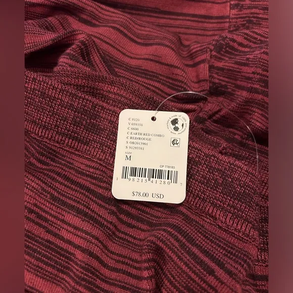 NWT Free People Peak Show Maxi Skirt Size Medium Earth Red Combo