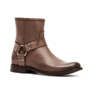 NWT Frye &quot;Phillip&quot; Harness Brown Short Boots 6.5