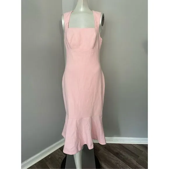 NWT LIKELY Abella Sleeveless Body-Con Dress - Rose Shadow SIZE 6 $248