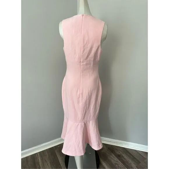 NWT LIKELY Abella Sleeveless Body-Con Dress - Rose Shadow SIZE 6 $248