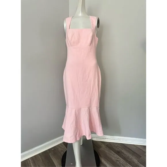 NWT LIKELY Abella Sleeveless Body-Con Dress - Rose Shadow SIZE 6 $248