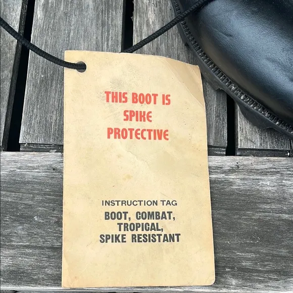 NWT Vintage Jungle Combat Boots 1968*