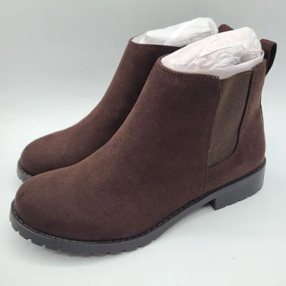 NWT Sonoma Dark Brown Womens Ankle Boots Size 6