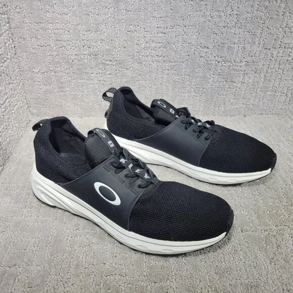 Oakley Dry OS Men's Size US 11 Black White Mesh Sneakers Shoes FOF100542