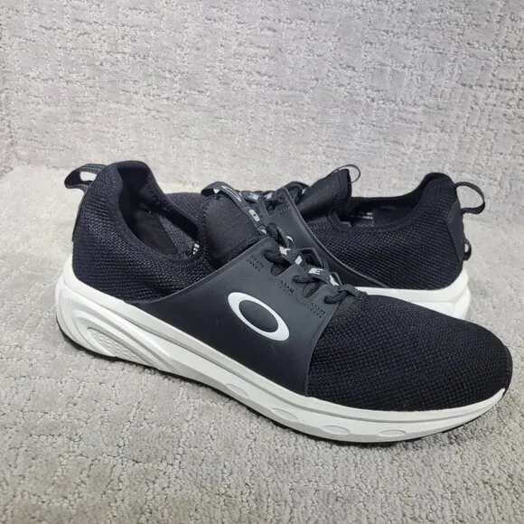 Oakley Dry OS Men's Size US 11 Black White Mesh Sneakers Shoes FOF100542