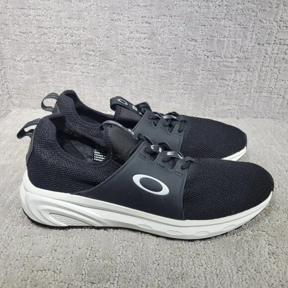 Oakley Dry OS Men's Size US 11 Black White Mesh Sneakers Shoes FOF100542