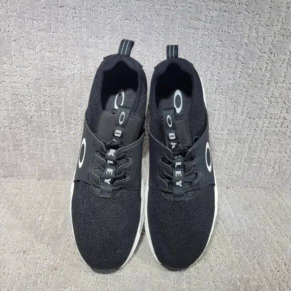 Oakley Dry OS Men's Size US 11 Black White Mesh Sneakers Shoes FOF100542