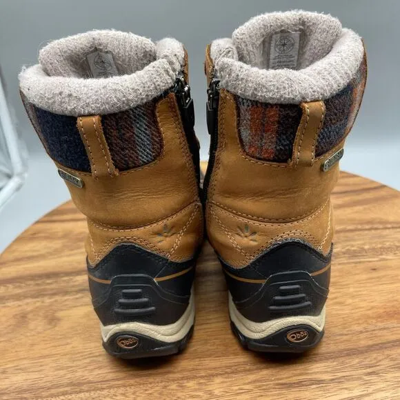 Oboz Boots Womens Size 6 Sapphire 8&quot; Insulated B-DRY Waterproof Winter 81802