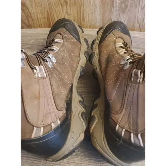 Oboz Bridger Mid B-Dry Waterproof Hiking Boots Womens Size 10.5 Brown