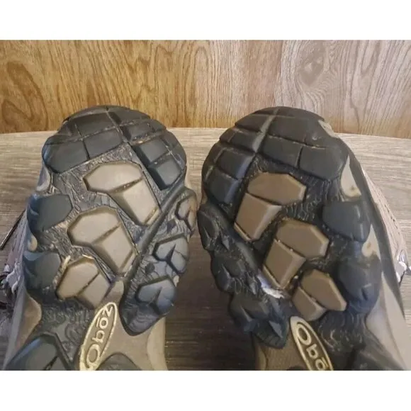 Oboz Bridger Mid B-Dry Waterproof Hiking Boots Womens Size 10.5 Brown