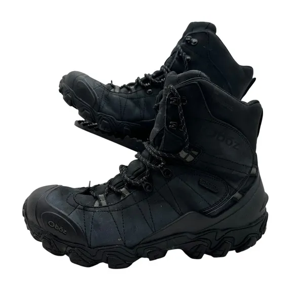 Oboz Bridger Mid Mens 9 B-Dry Hiking Boots Shoes Ankle Leather Trail Trekking