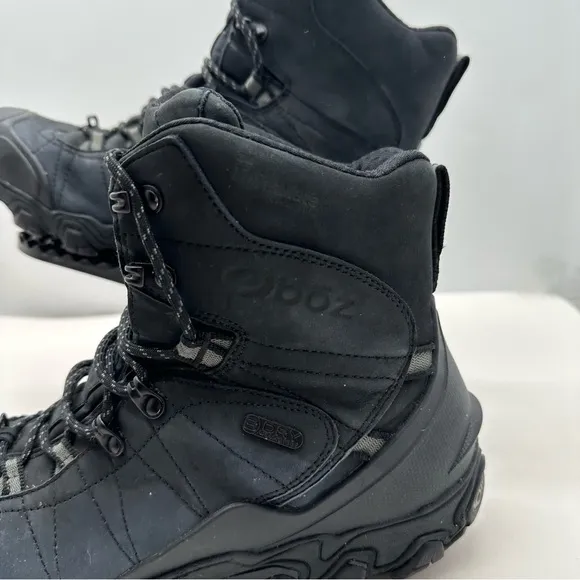 Oboz Bridger Mid Mens 9 B-Dry Hiking Boots Shoes Ankle Leather Trail Trekking
