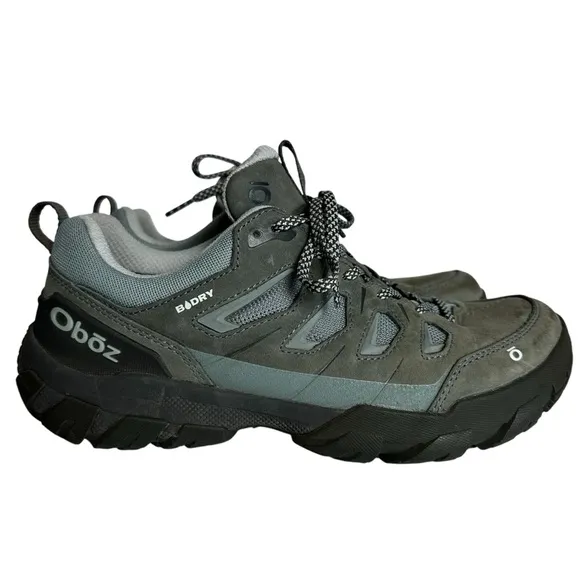 Oboz Low Waterproof Leather Hiking Shoes