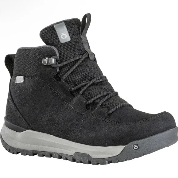 Oboz Women's Cedar Mid Insulated B-Dry - Black Sea - Outdoor - Sz: 9 NEW