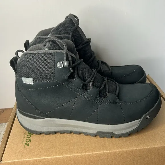 Oboz Women's Cedar Mid Insulated B-Dry - Black Sea - Outdoor - Sz: 9 NEW