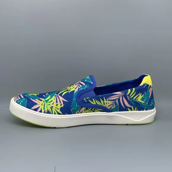 Olukai Lae'ahi Pa'l Floral Slip-On Shoes Men's Sz 10 EU43