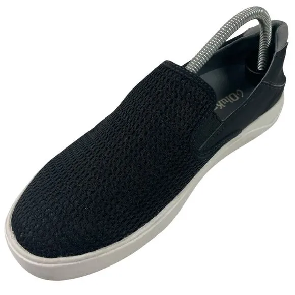 OluKai Lae'Ahi Mens Size 8 Black Casual Slip On Sneaker Shoes