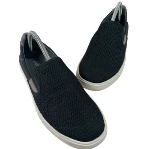 OluKai Lae'Ahi Mens Size 8 Black Casual Slip On Sneaker Shoes