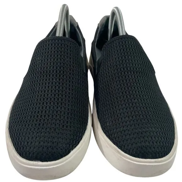 OluKai Lae'Ahi Mens Size 8 Black Casual Slip On Sneaker Shoes