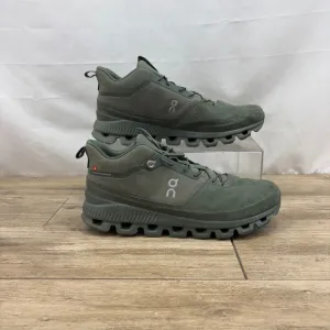 On Cloud Men's Hiking Shoes, Cloudrock Waterproof, Size 12 ,Olive Military Green