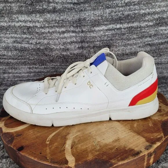 On Cloud On The Roger White Red Gold Mens Shoes Sneakers Size‎ 13