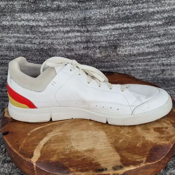 On Cloud On The Roger White Red Gold Mens Shoes Sneakers Size‎ 13