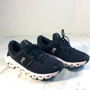 On Running Cloudswift  Women’s Black And White Mesh Athletic Shoes Size W7