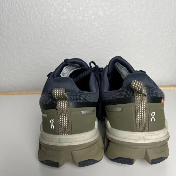 On Running Cloudwander Waterproof Navy Blue Trail Shoes Men's Size 11