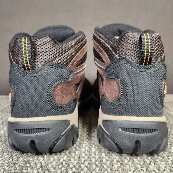 Pacific Mountain Blackburn Mid Men's Size 10 Brown Suede Waterproof Hiking Boots