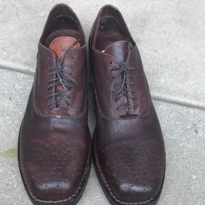 Pawelk’s leather shoes brown  Sz 43