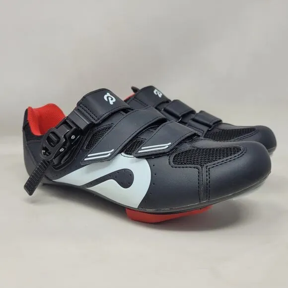 Peloton Cycling Shoes Mens EU40 US7 Black Red Performance NEW
