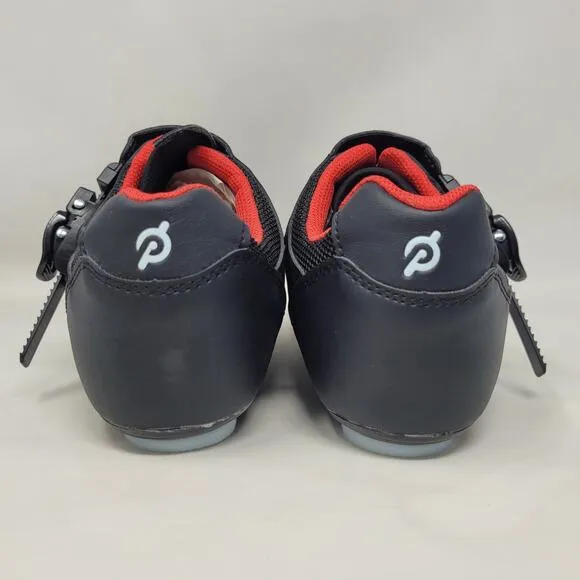 Peloton Cycling Shoes Mens EU40 US7 Black Red Performance NEW