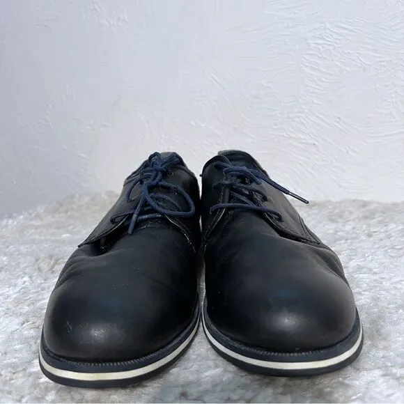 PIKOLINOS MENS OXFORD LEATHER SHOES Size 42 US 9 Black CASUAL LACE UP Comfort