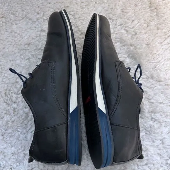 PIKOLINOS MENS OXFORD LEATHER SHOES Size 42 US 9 Black CASUAL LACE UP Comfort